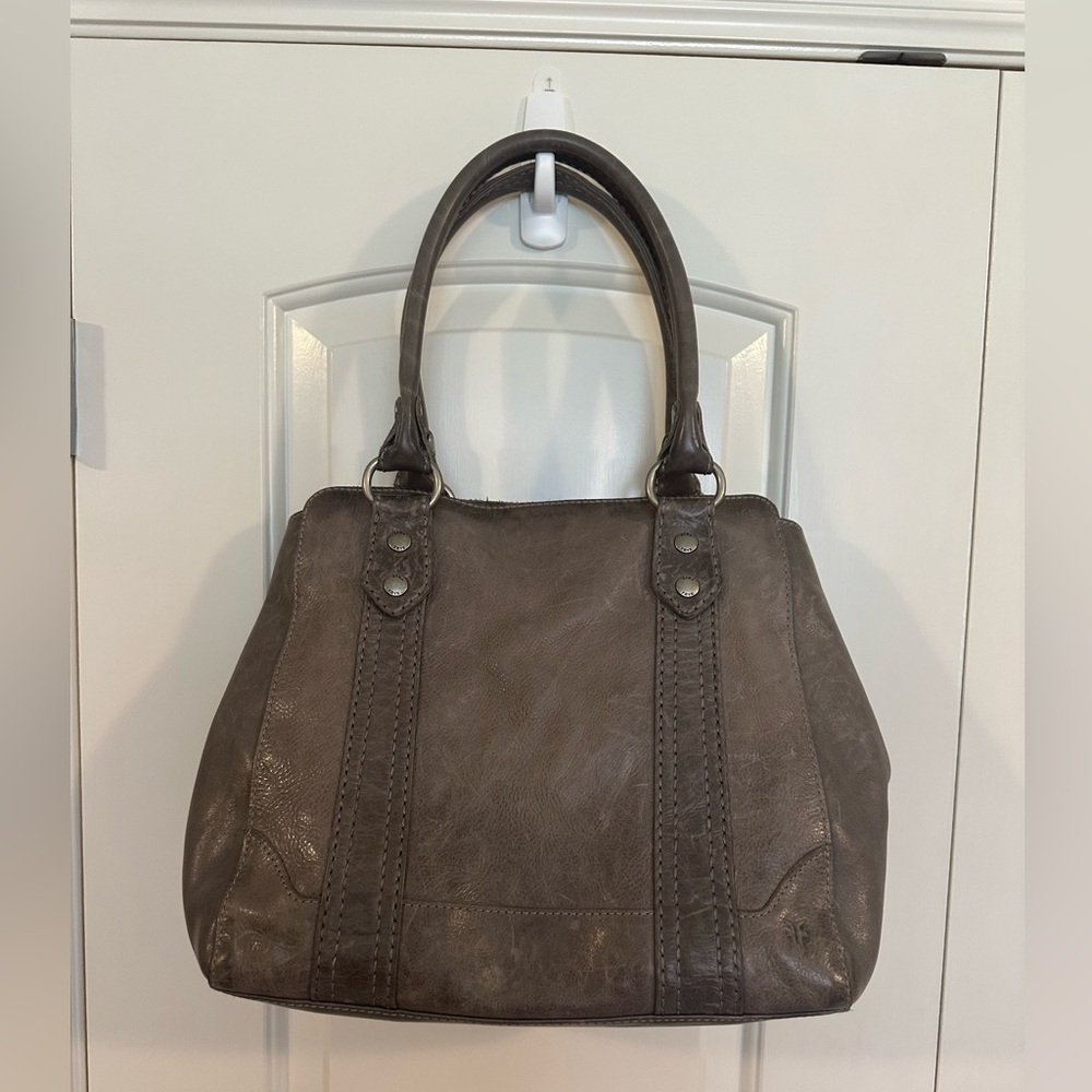 Frye Melissa Tote Bag - Grey / Silver